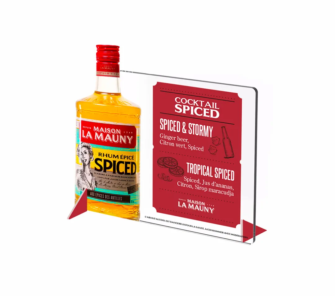 La Mauny Spiced · Counter display